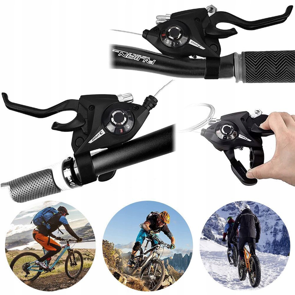 21-BIEGOWY DŹWIGNIA HAMULCA Z KABLEM HAMULCOWYM