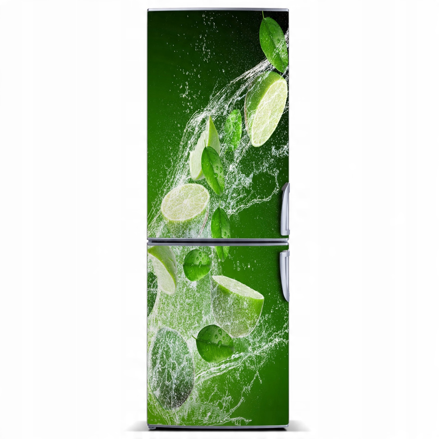 

Naklejka na lodówkę do domu Magnes Limonki 60x180