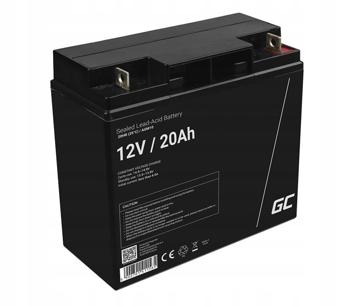 

Akumulator do Ups Green Cell Agm 12V 20Ah