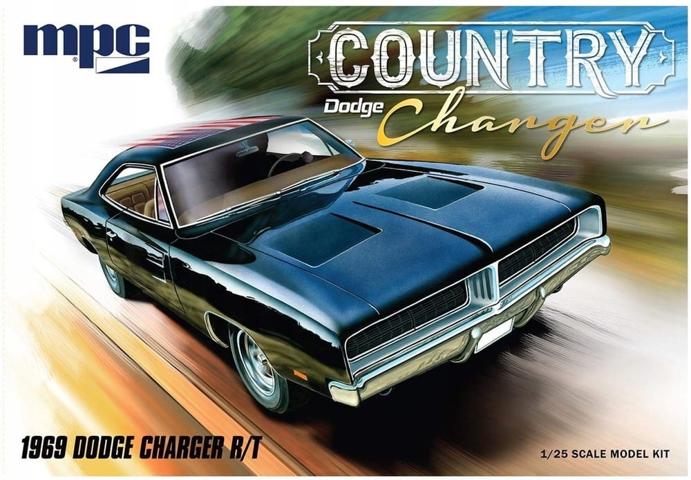 Model plastový 1969 Dodge "Country Charger" R/t 1:25