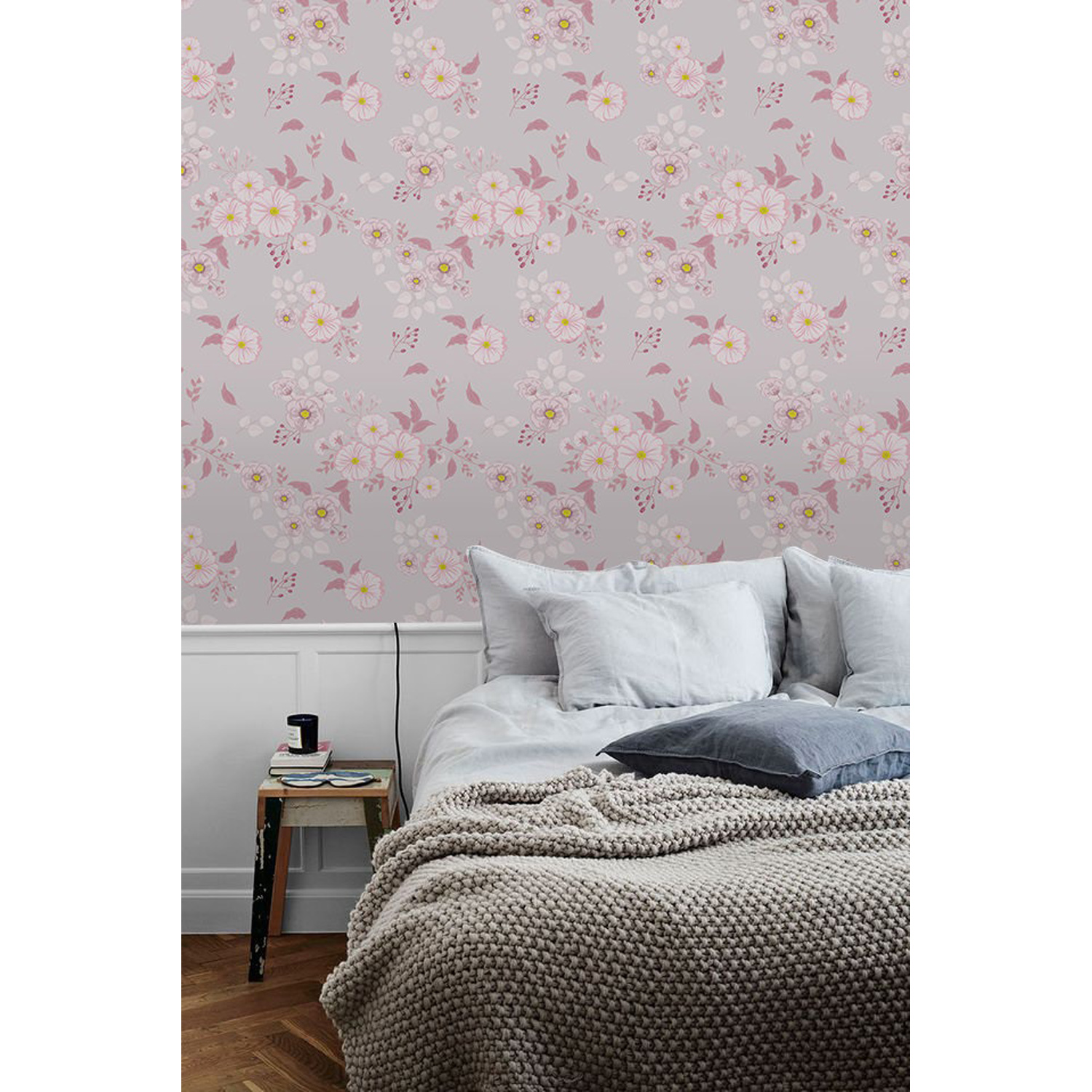 

Flizelinowa fototapeta Małe różowe kwiaty 208x146