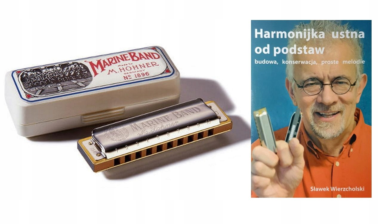 Hohner Harmonijka Ustna Marine Band "D"