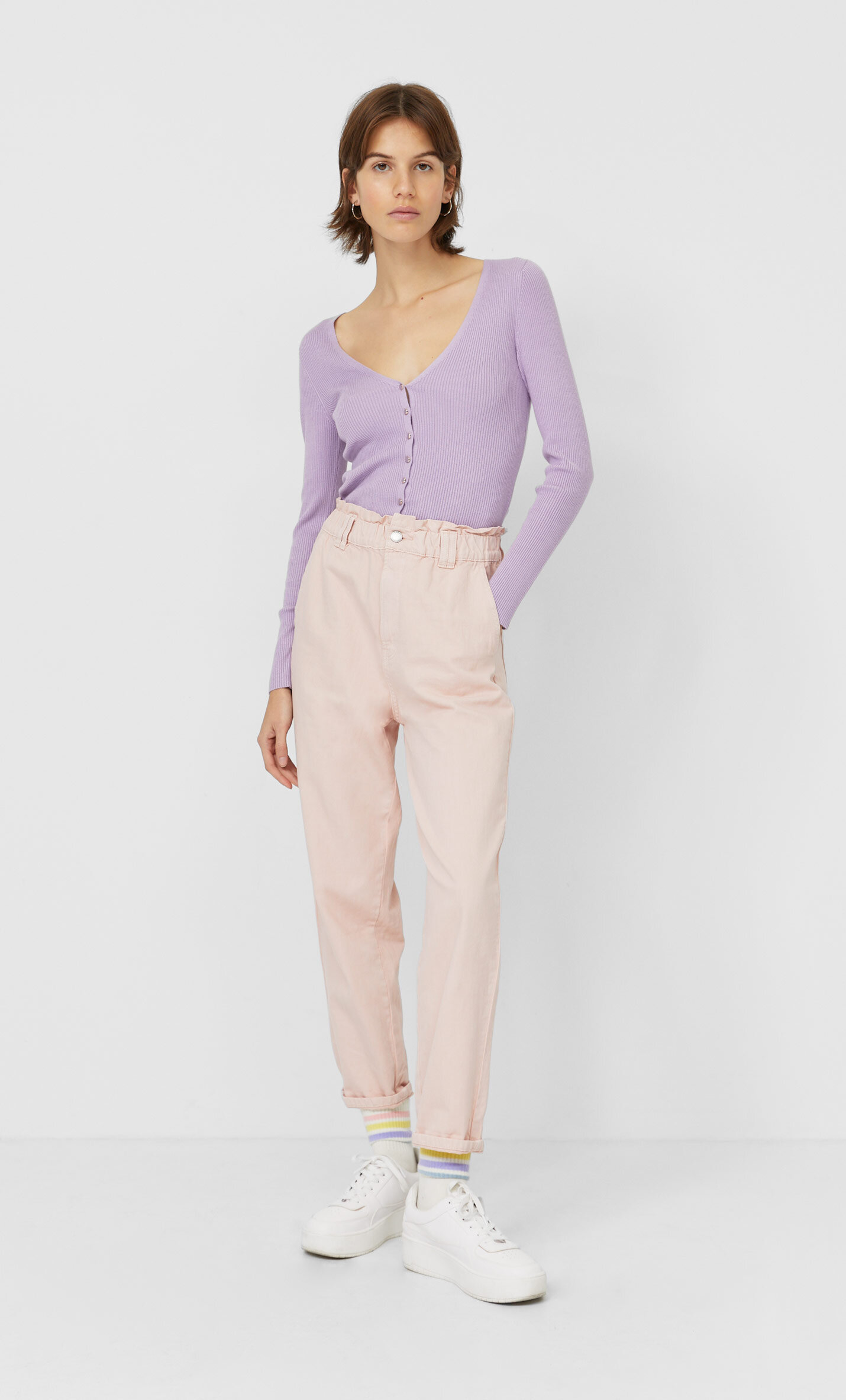 

Stradivarius_kardigan Sweter Dekolt V 5013713