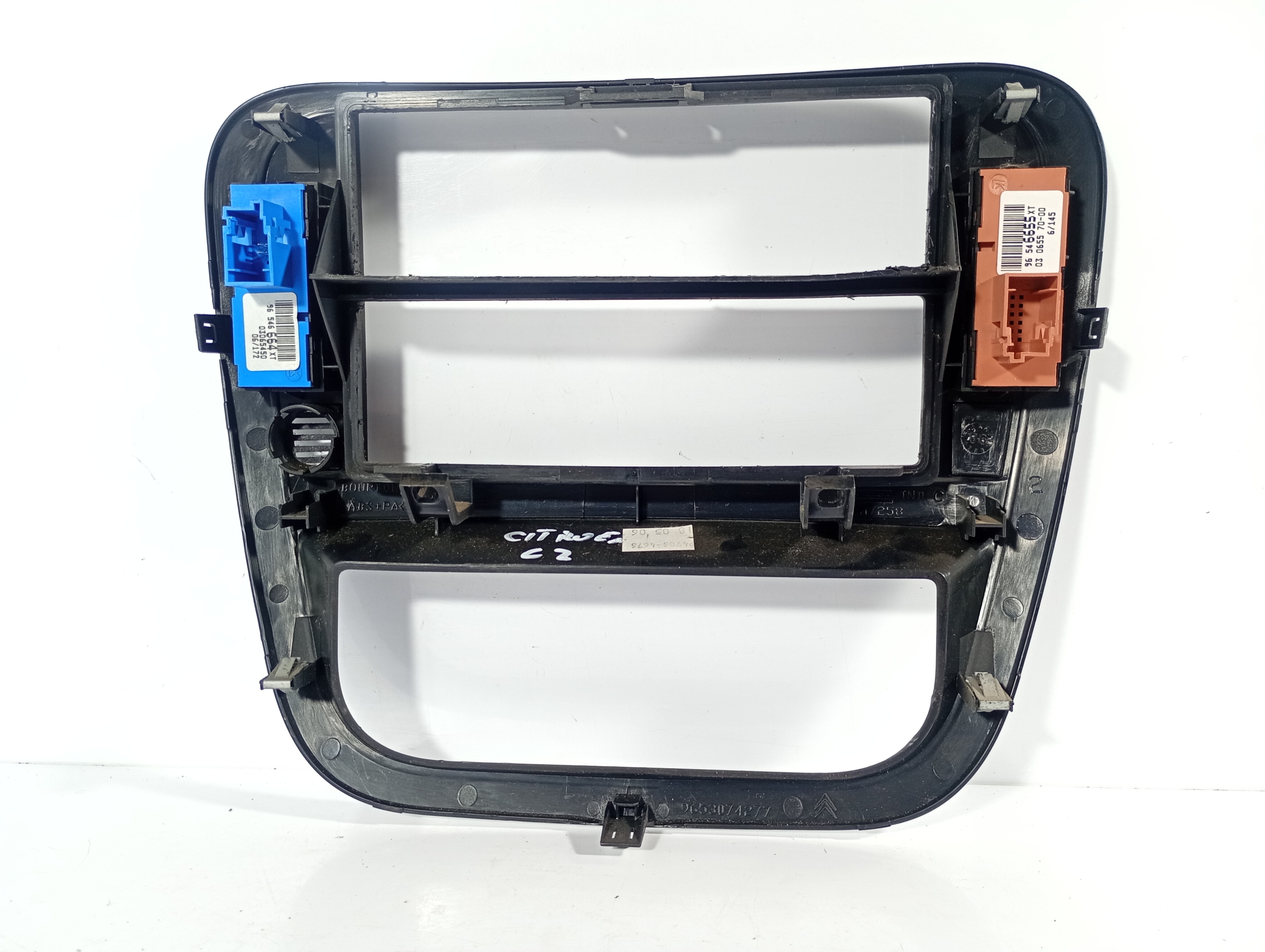 Citroen C2 03-09 frame spoiler moulding RADIA OE 9653074277