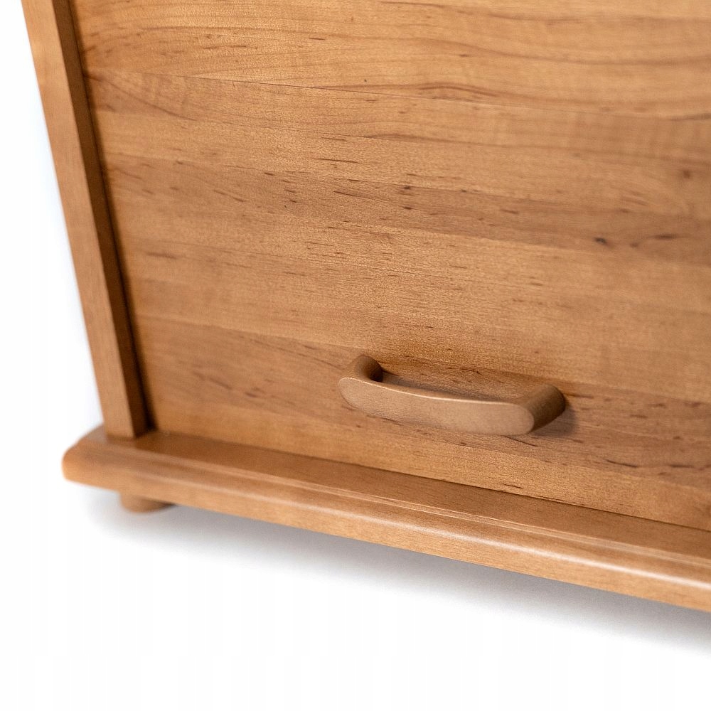 Szafka Retro na płyty winylowe, szelakowe i dokumenty A4 Wysokość mebla 87 cm