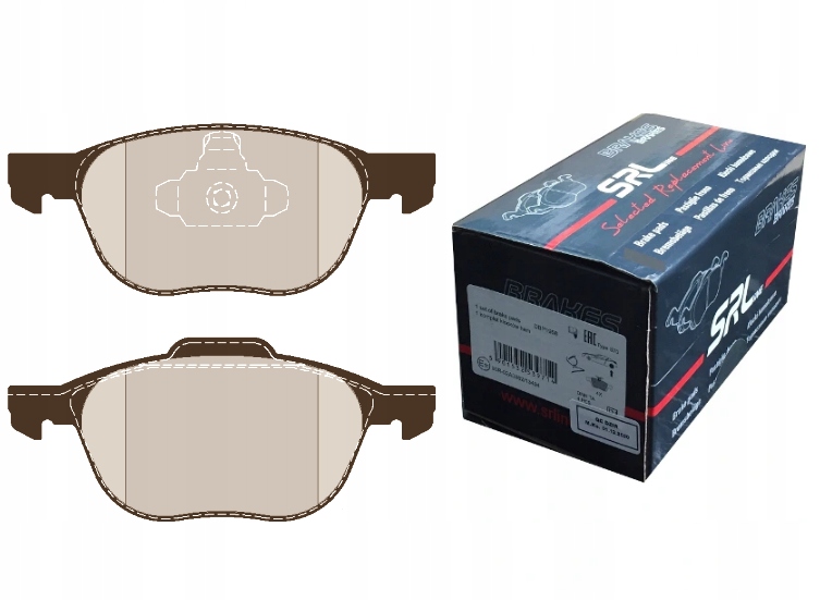 KLOCKI HAMULCOWE PRZÓD FORD FOCUS II III MK2 MK3