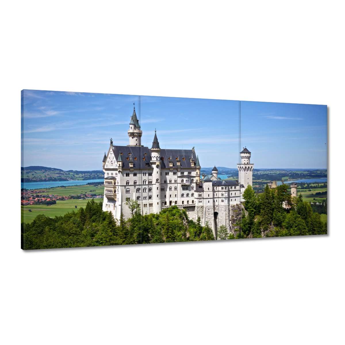 Obrazy 180x90 Zámok Neuschwanstein
