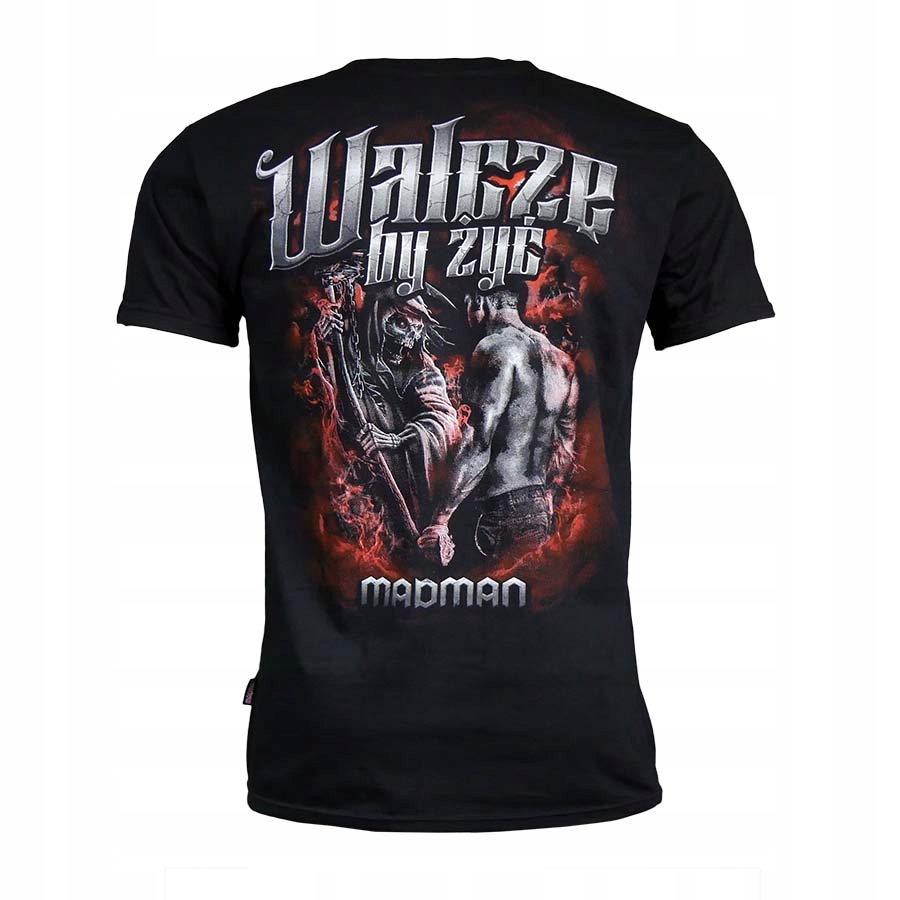 

Koszulka streetwear męska uliczna Kostucha M