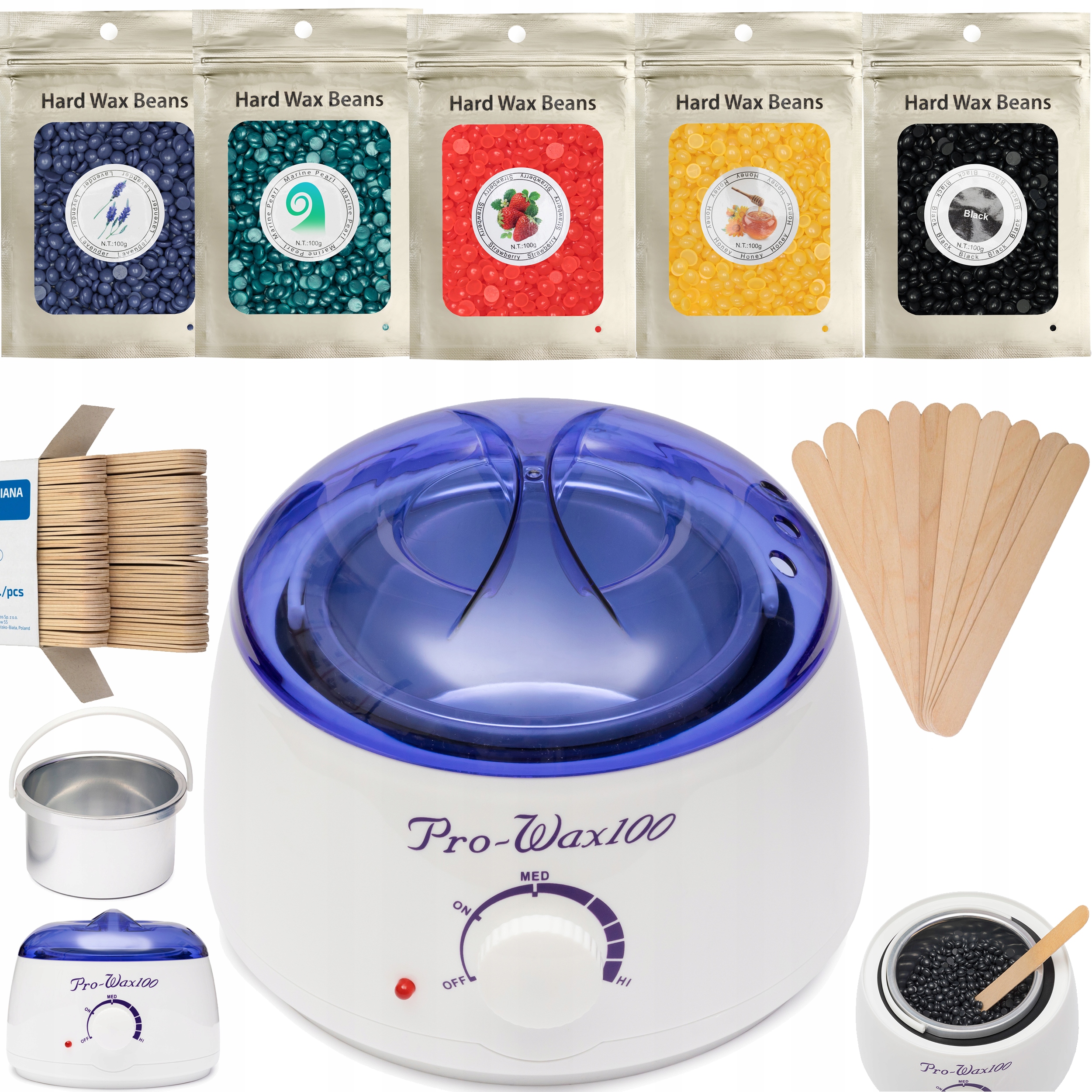 

Podgrzewacz Wosku Twardy Wosk 500g+10 Patyczków