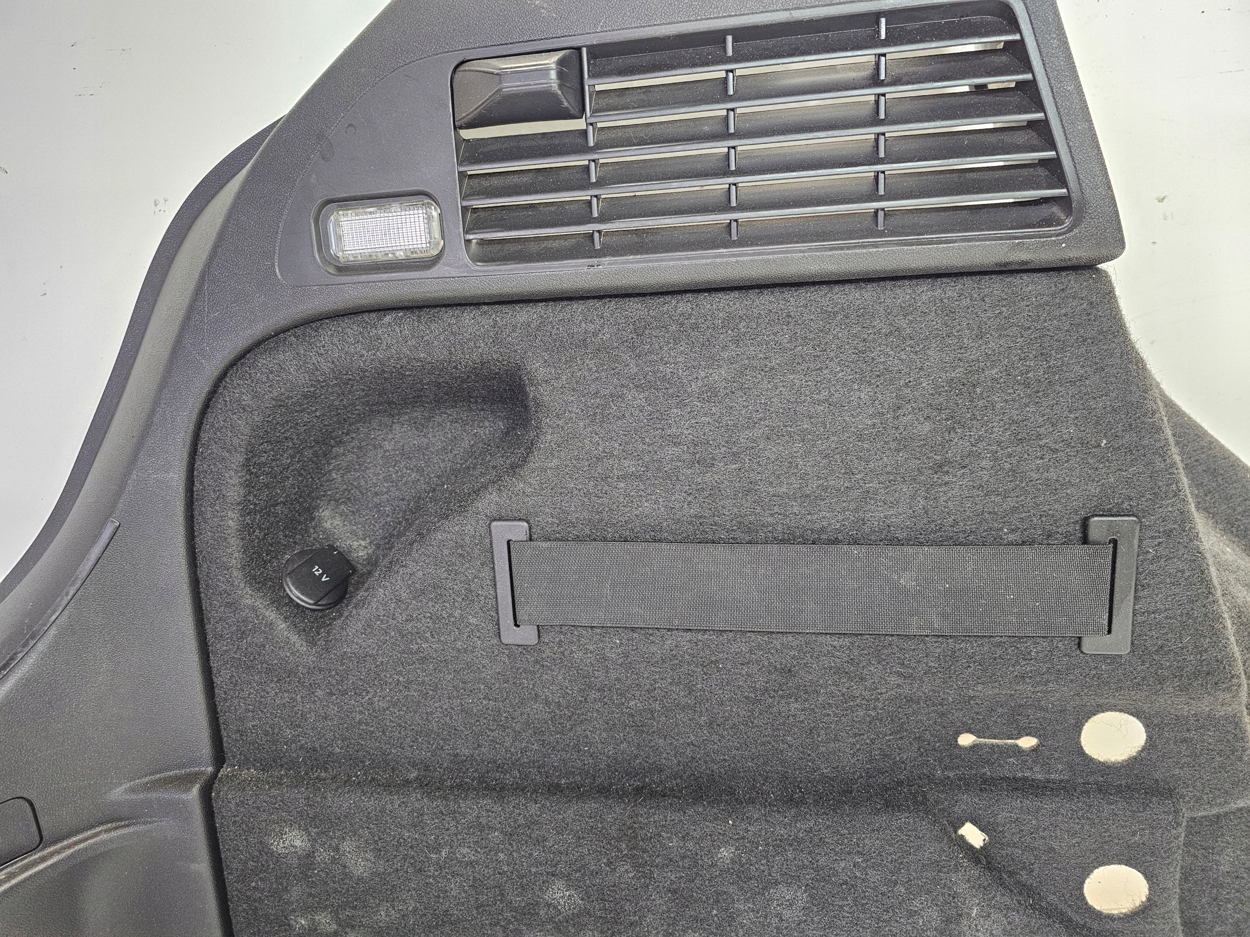 boot upholstery left AUDI A1 8X 3-door 8X3867761E