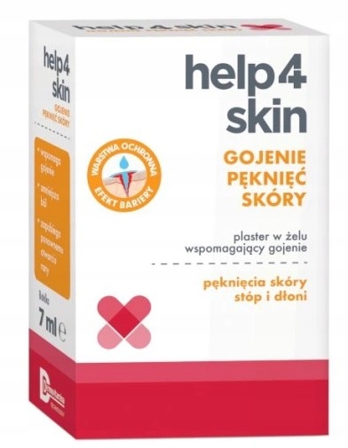 

Help4Skin Gojenie pęknięć skóry plaster w żelu 7ml