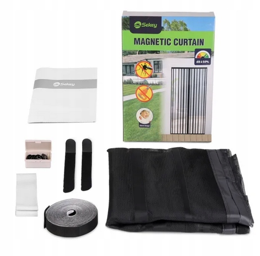 MOSKITIERA NA DRZWI MAGNETYCZNA DRZWIOWA 80 X 200 CM SEKEY Kod producenta B/D