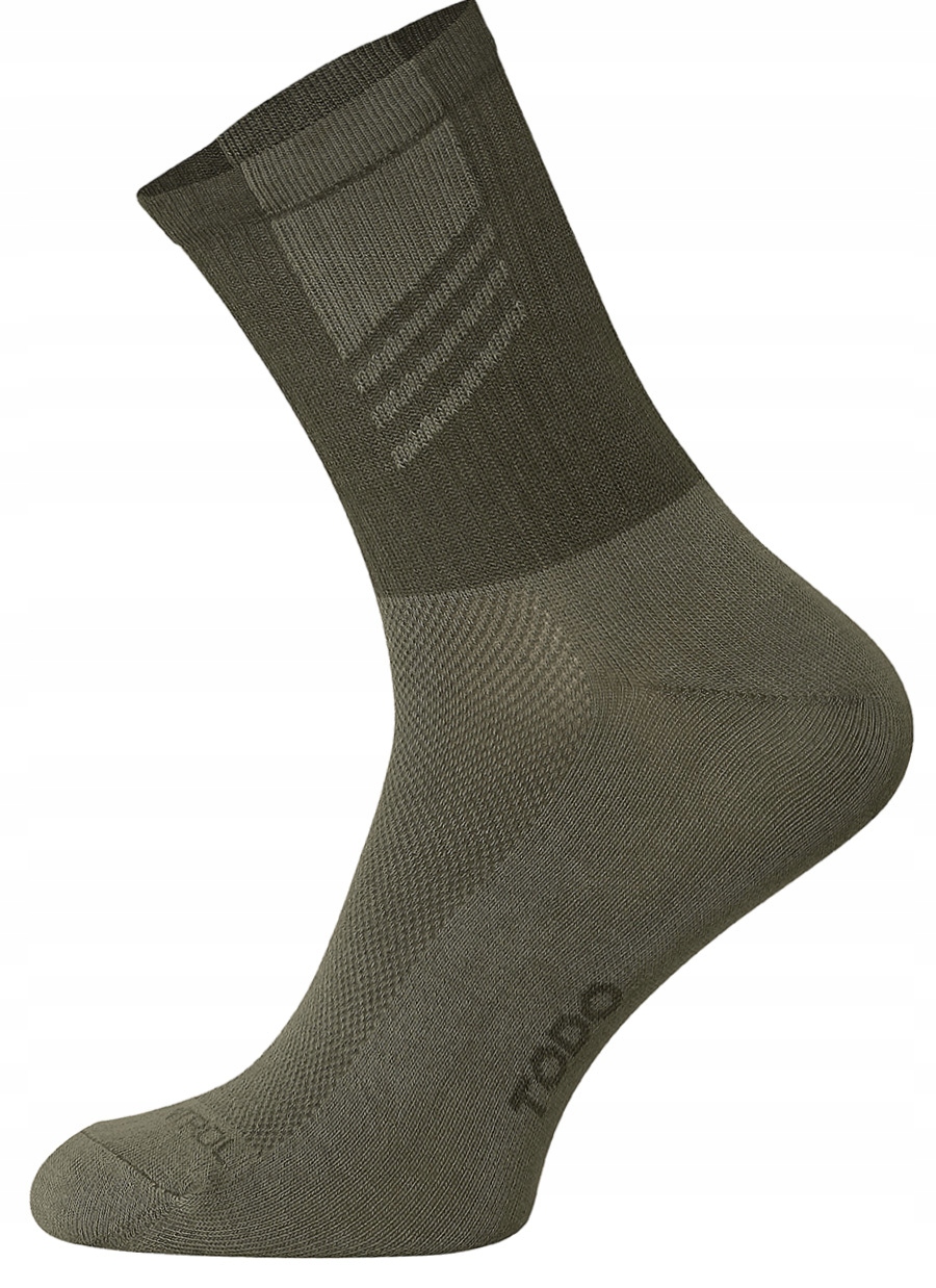 Wytrzymałe Skarpetki TODO Air Control olive 43-46