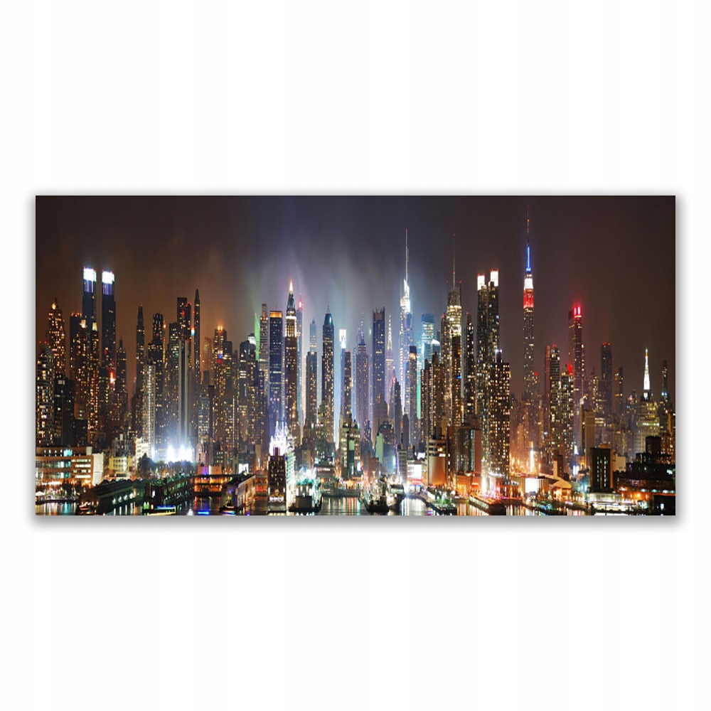 

Fotoobraz na prezent ścienny 140x70 cm Miasto Domy