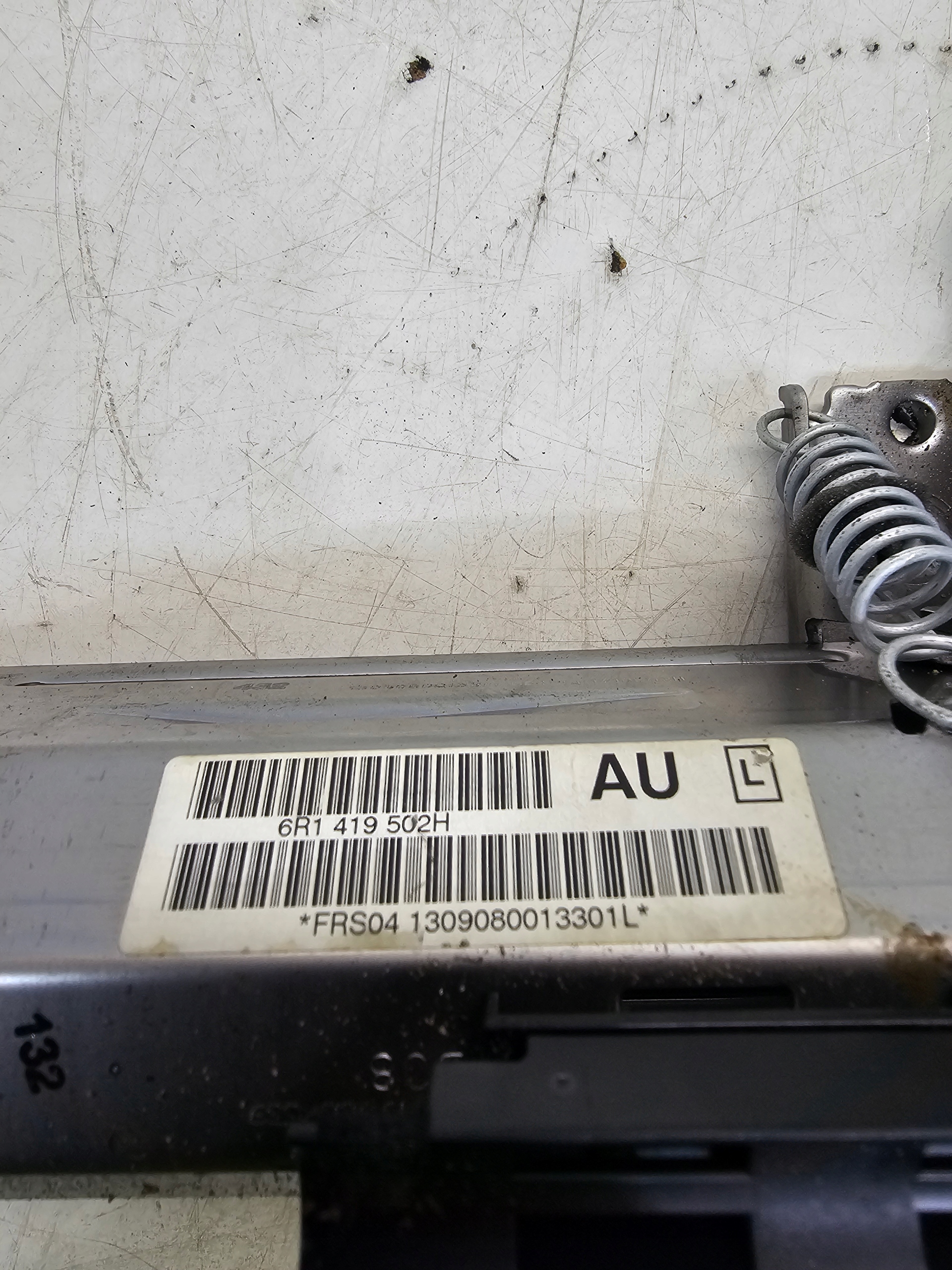 part steering wheel rod AUDI A1 8X 6R1419502H