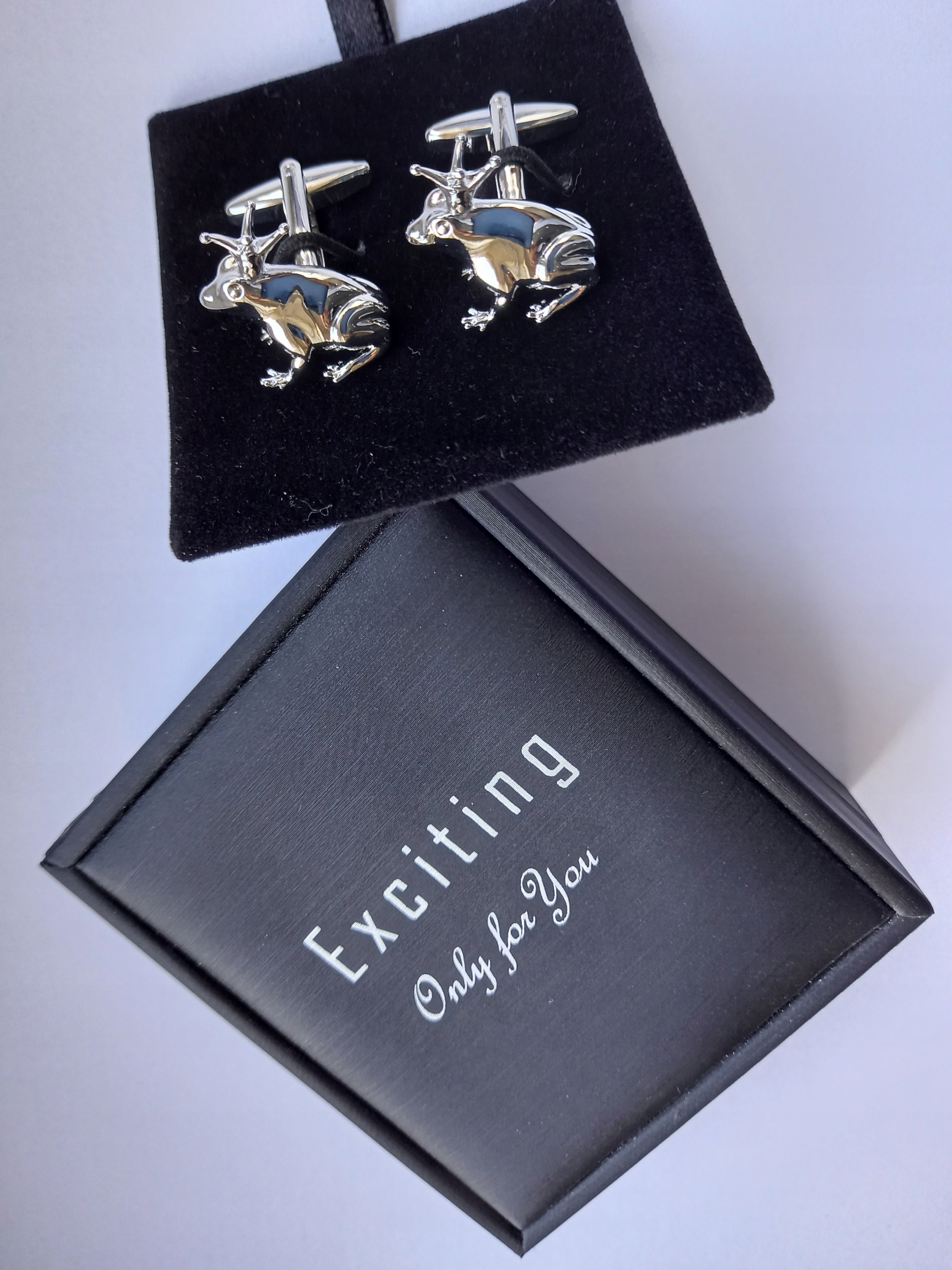 Manžetové knoflíčky Frog Zakletý v žábě Králevič