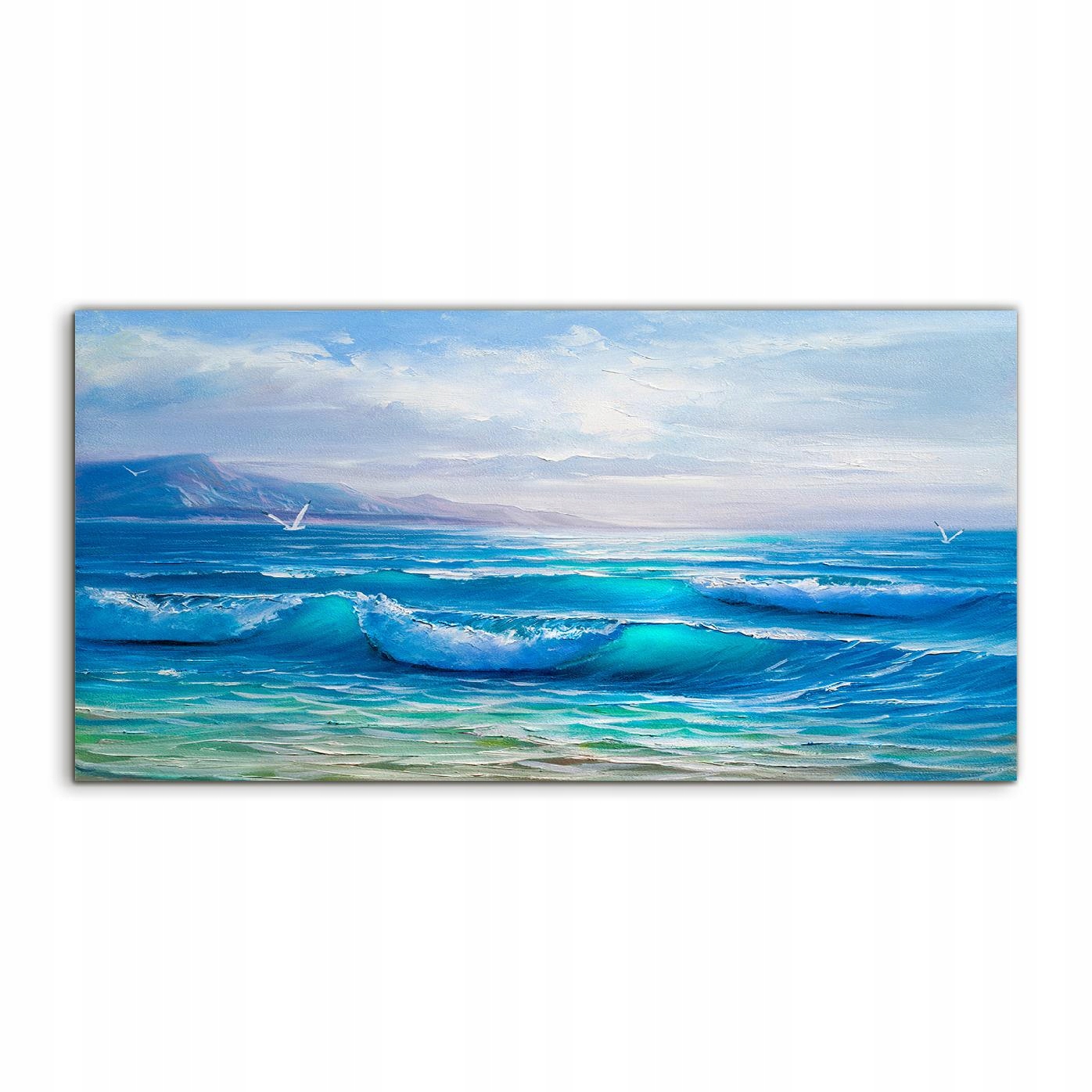 

Fotoobraz 120x60 z nadrukiem Morze Krajobraz Fale