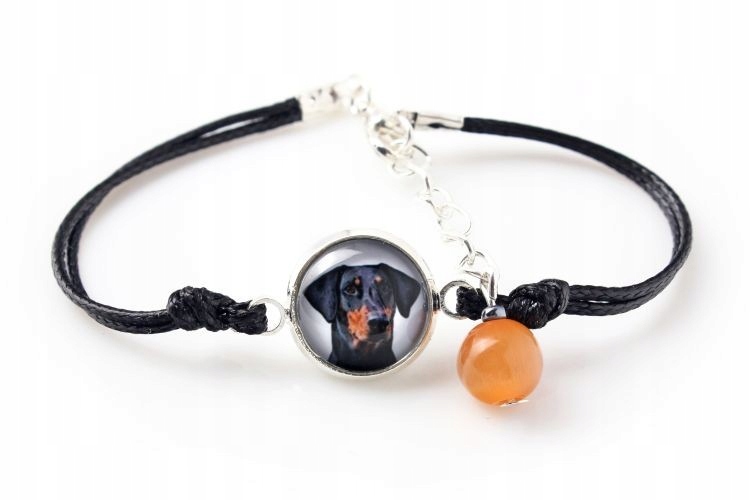 

Doberman Bransoletka z Twoim zdjęciem, Handmade