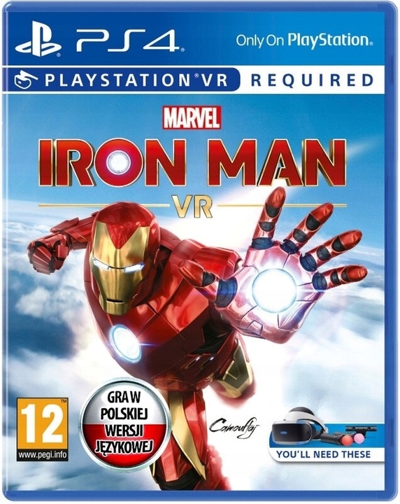 Marvel Iron Man Vr IronMan Dubbing Pl PS4 Płyta Blu-ray