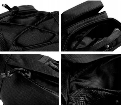 Duża saszetka taktyczna męska wojskowa z paskiem nerka biodrówka 1685 Kod producenta 1685