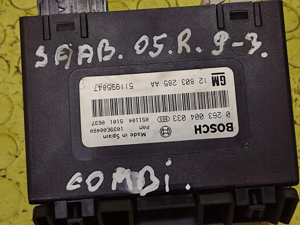 SAAB 9-3 modulo parcheggio PDC 0263004033