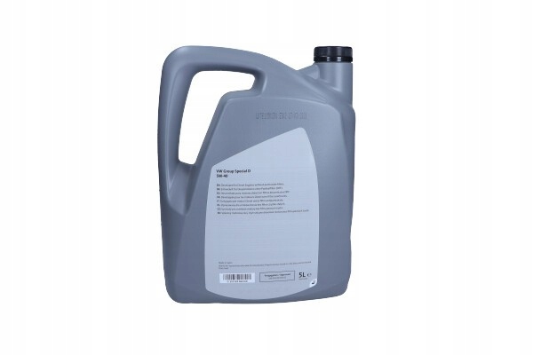 OLEJ VAG 5W40 5L SPECIAL D / 505.00 505.01 / LOGO GRUPOWE GS55505M4EUR Rodzaj syntetyczne