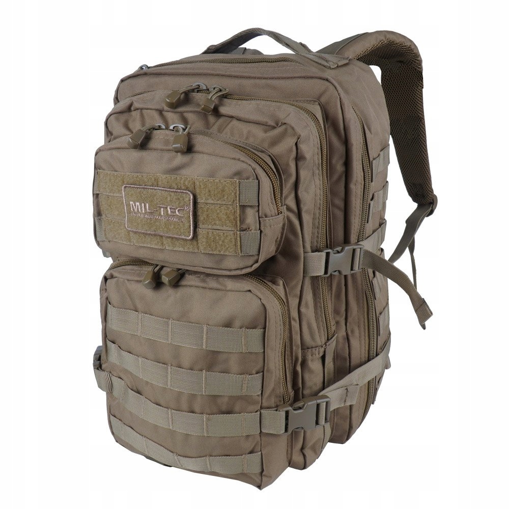 Mil-Tec Plecak Wojskowy Taktyczny Large Assault Pack Coyote Brown 36L