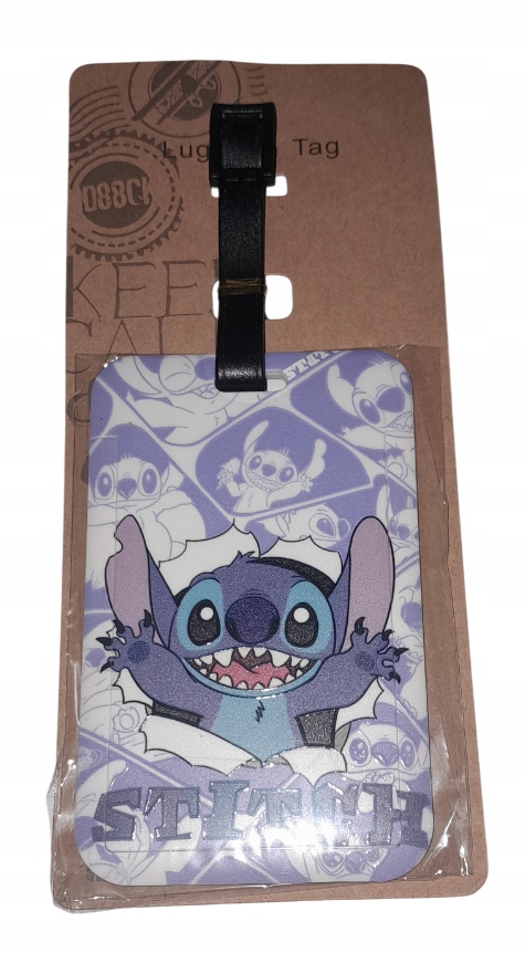 Identyfikator Do Bagażu Stitch Prostokąt