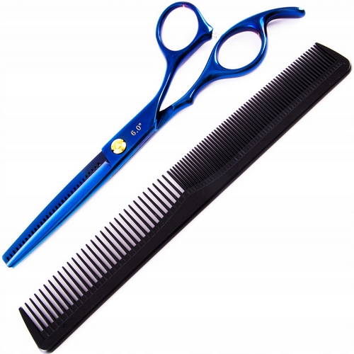 Fox Blue Rose Profesionální Kadeřnické Degustace Pro Stříhání Vlasů 6"