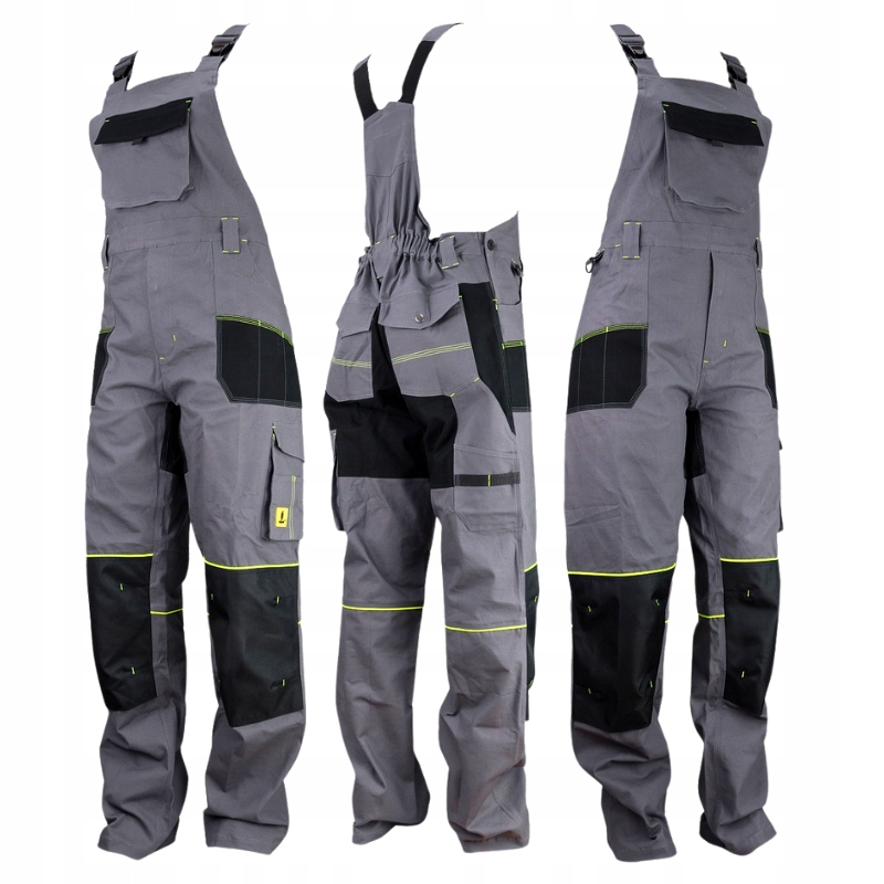 Spodnie męskie Ogrodniczki robocze Elastyczne Bawełna Urgent r. 50