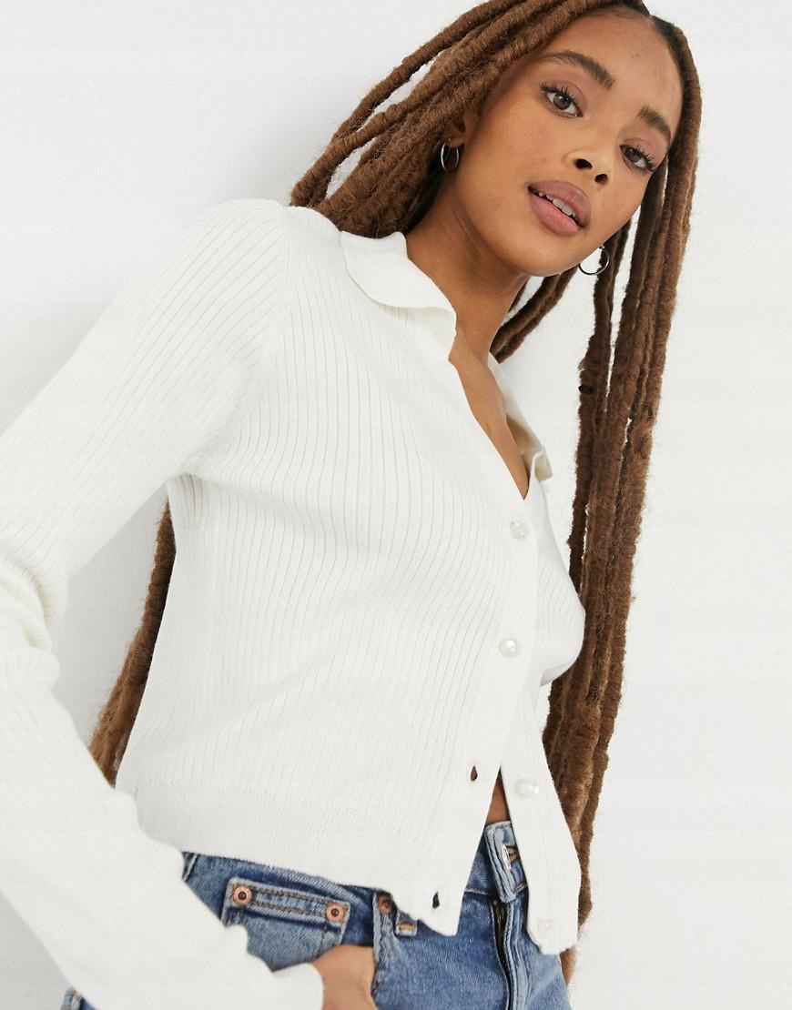 WEDNESDAY'S GIRL ROZPINANY SWETER EU s, UK S 1Y01 Rozmiar S