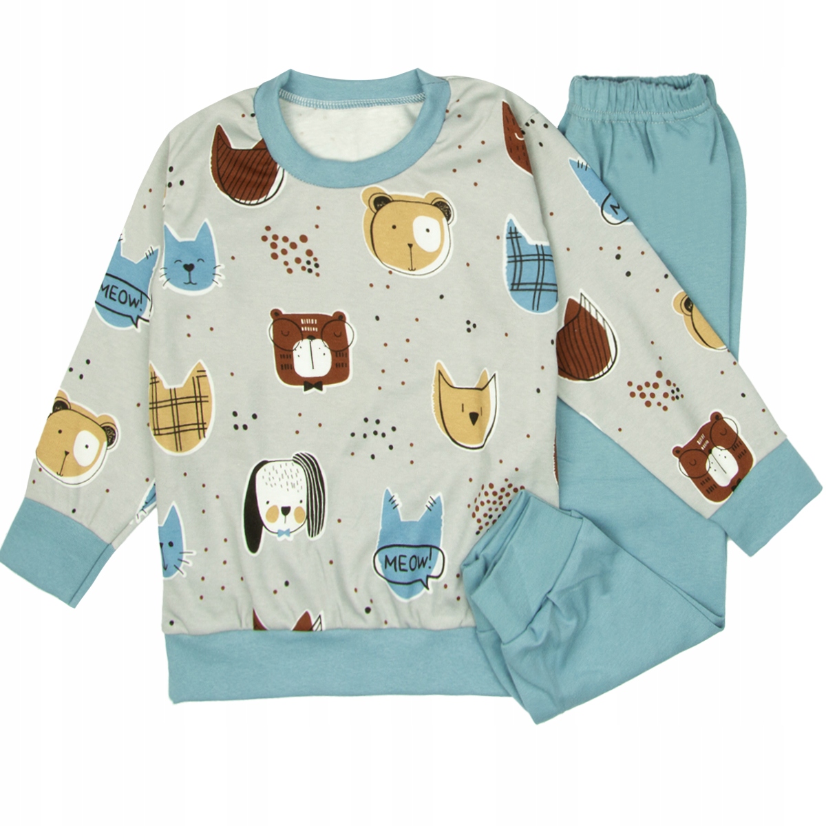 

Piżama dziecięca Długi Rękaw bawełniana 116