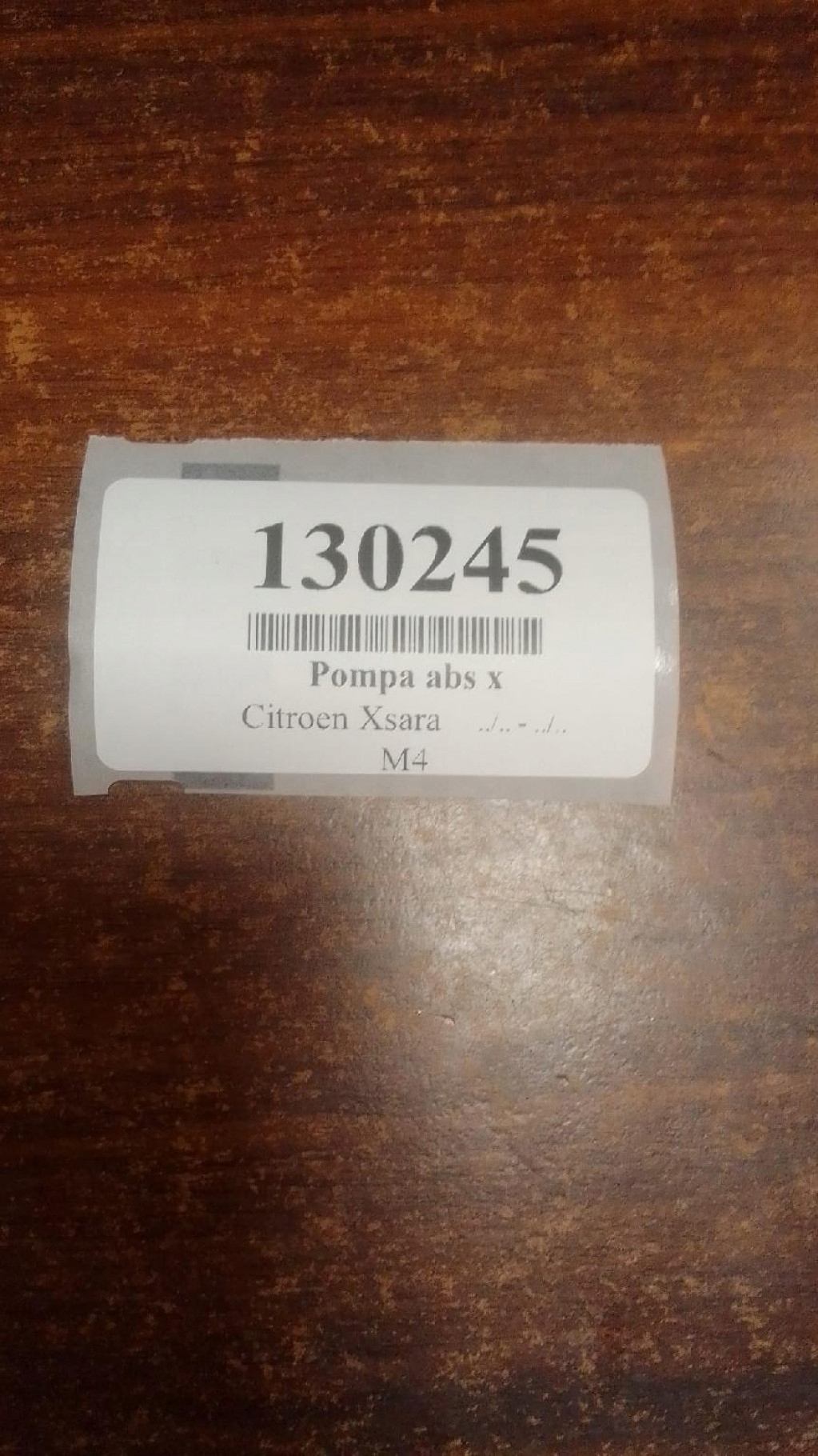 CITROEN XSARA Pompa ABS 0265216642