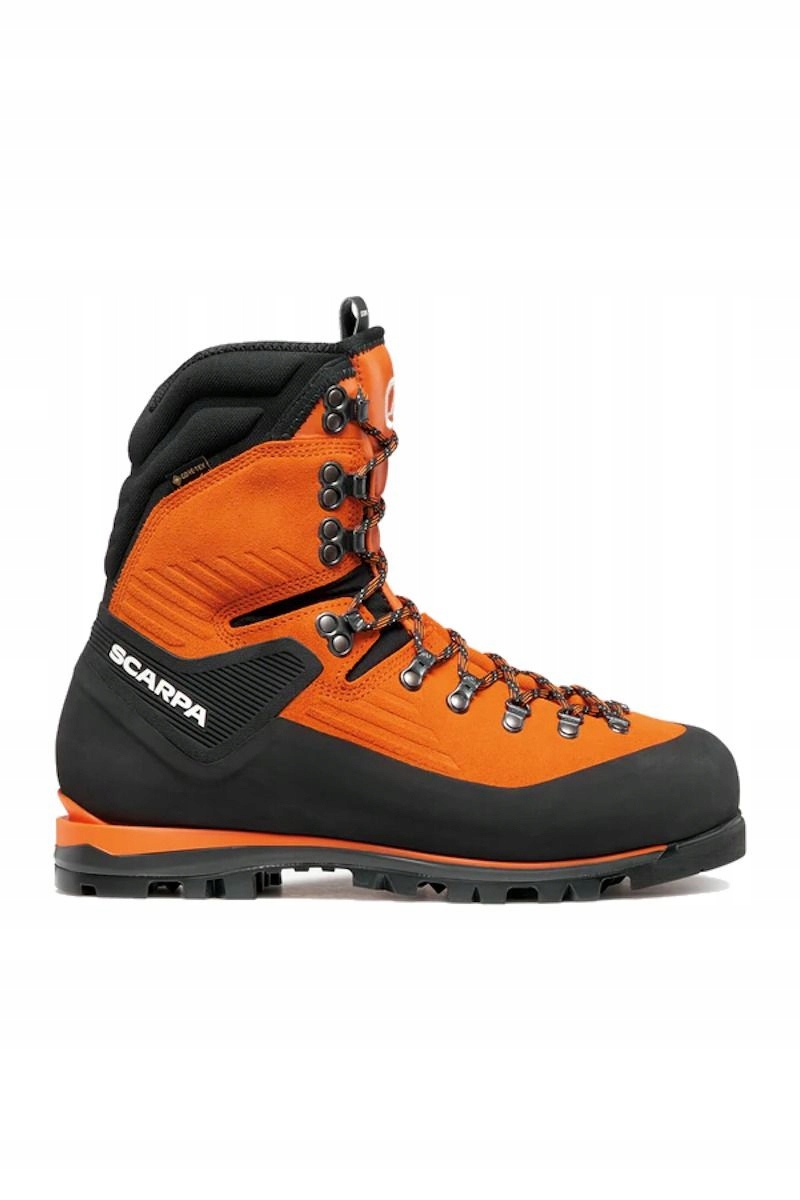 Pánské vysoké trekové boty Scarpa Mont Blanc Gtx oranžové 45.5