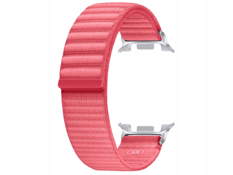 Pasek Samsung Fabric Band do Galaxy Watch 8/8 Classic (20mm) S/m Czerwony