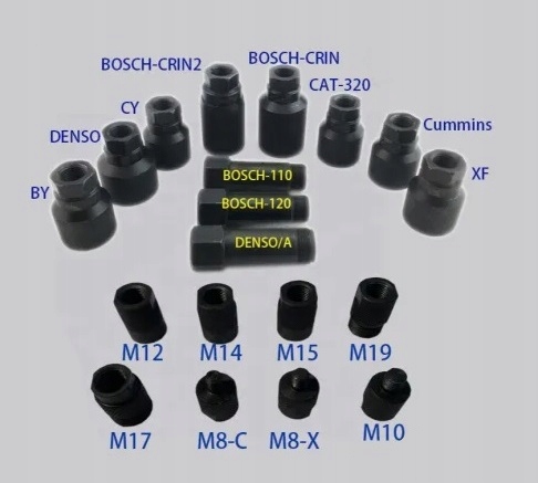 PNEUMATYCZNY ŚCIĄGACZ WTRYSKIWACZY Z ADAPTERAMI BOSCH SIEMENS DENSO DELPHI Kod producenta BEACON