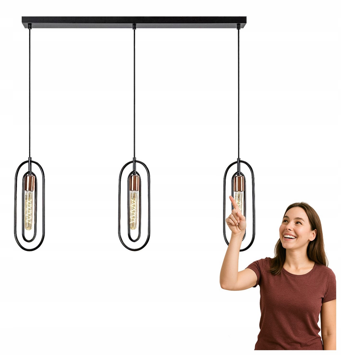 Závěsná lampa Rovier 72264 Rabalux