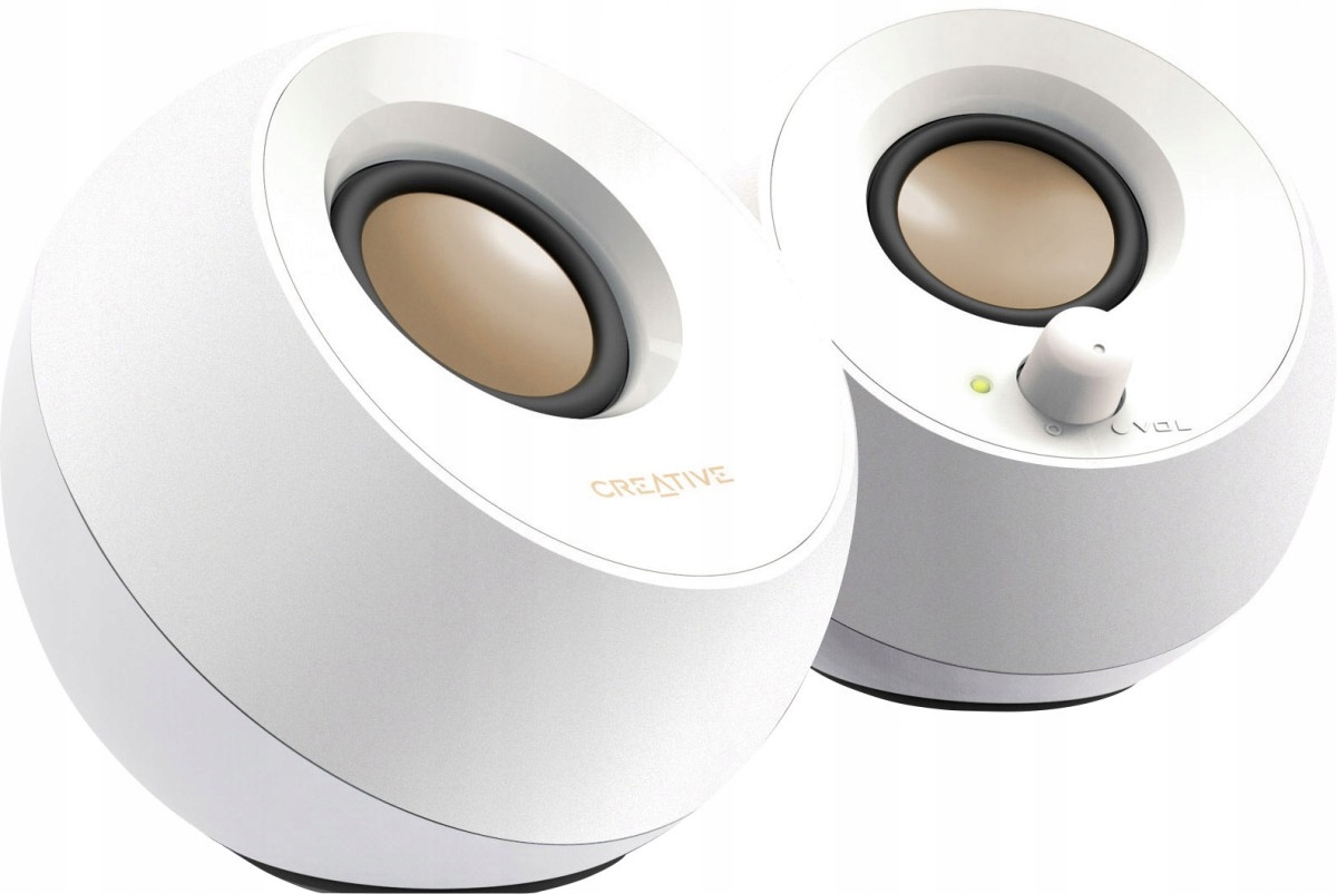 

Creative Labs Głośniki Pebble 2.0 Usb białe
