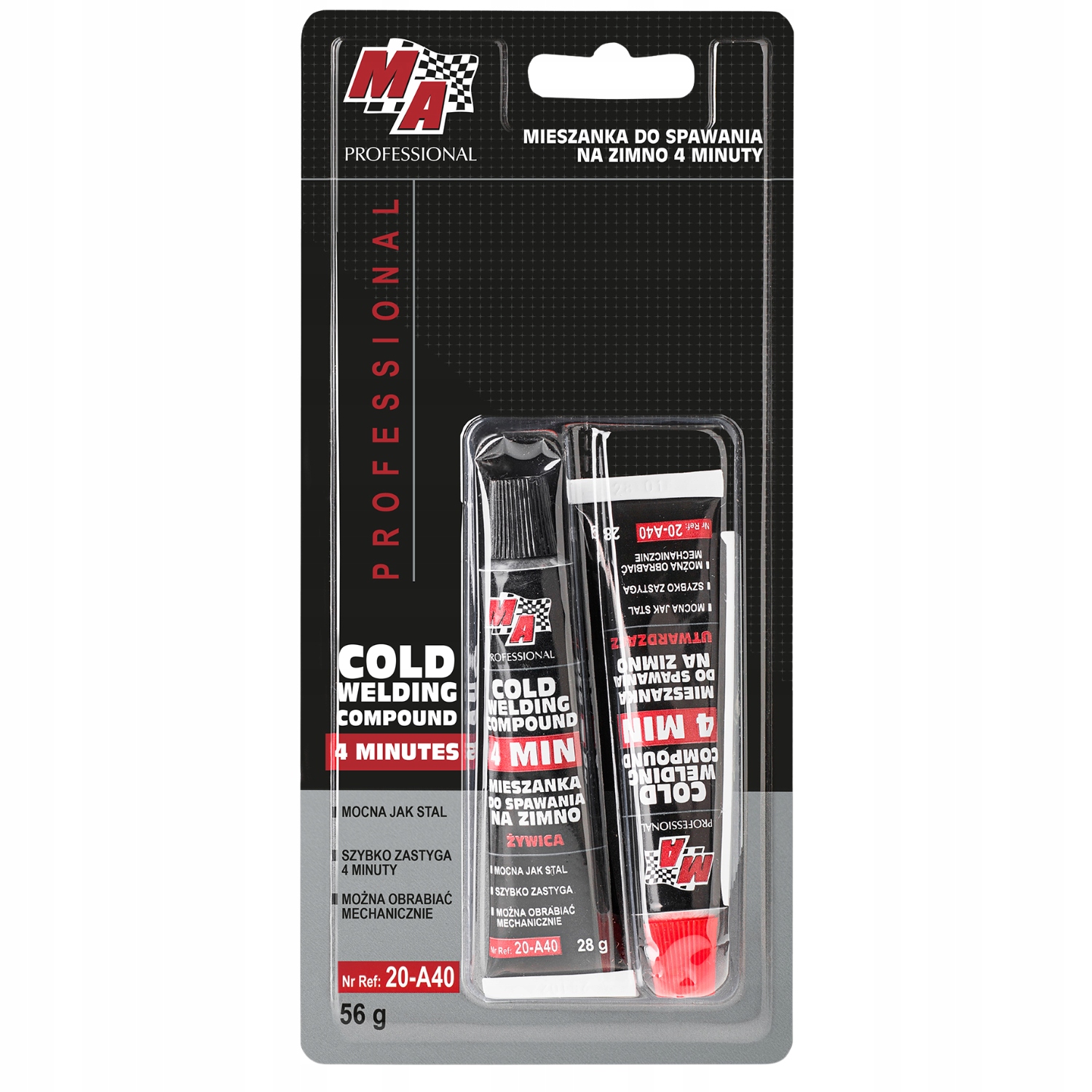 Ma Mieszanka do Spawania na Zimno 4 Minuty 56g