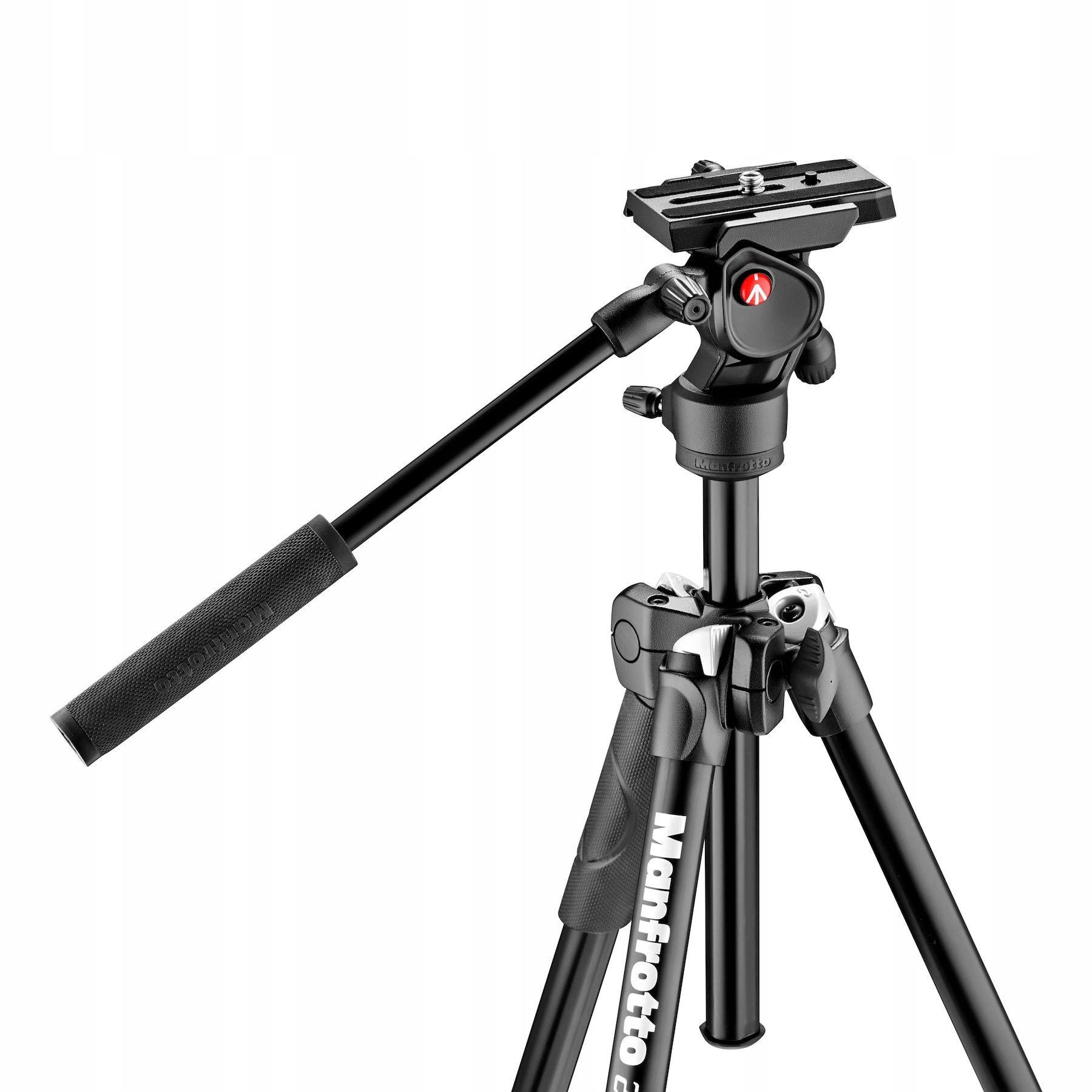 MANFROTTO Zestaw Statyw 290 Lekki z Głowicą Wideo Czarne — miniatura 3