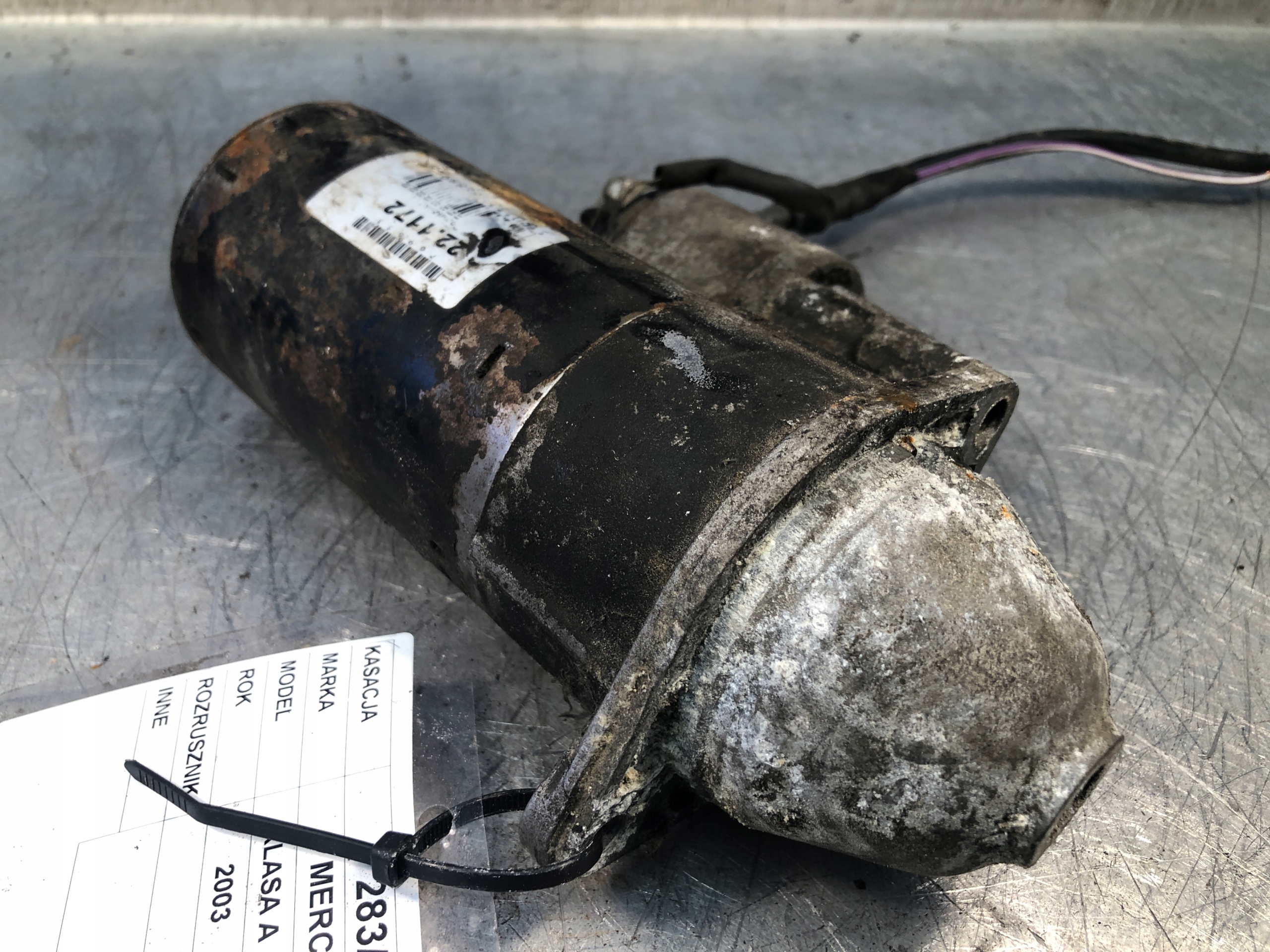 starter Mercedes W168 lift 1,7CDI 1005821986