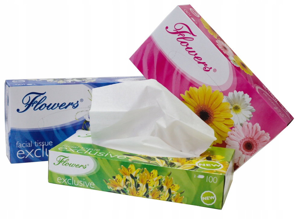 

Chusteczki Higieniczne Flowers Exclusive Uniwersal
