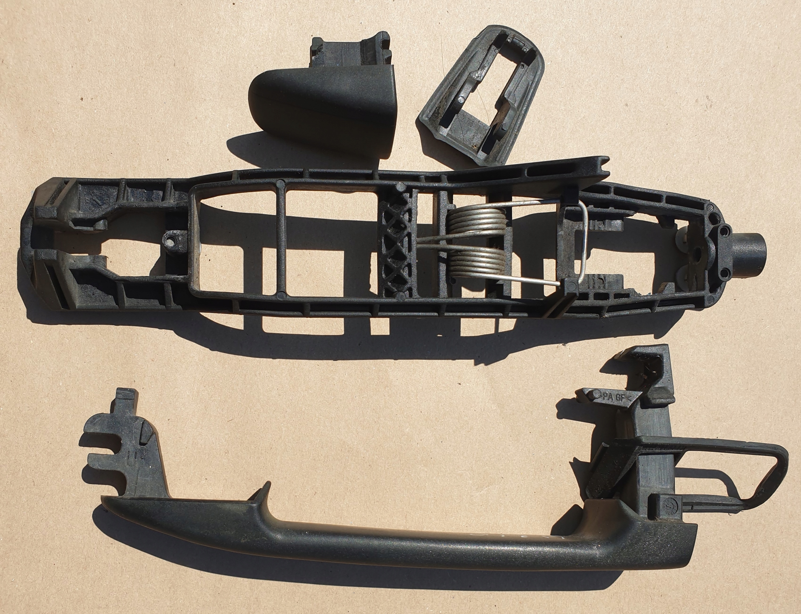 handle exterior right rear part MERCEDES E W210 OE EU