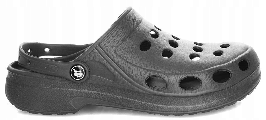 

4737 Szare Lekkie Klapki Chodaki Kroksy Męskie 43