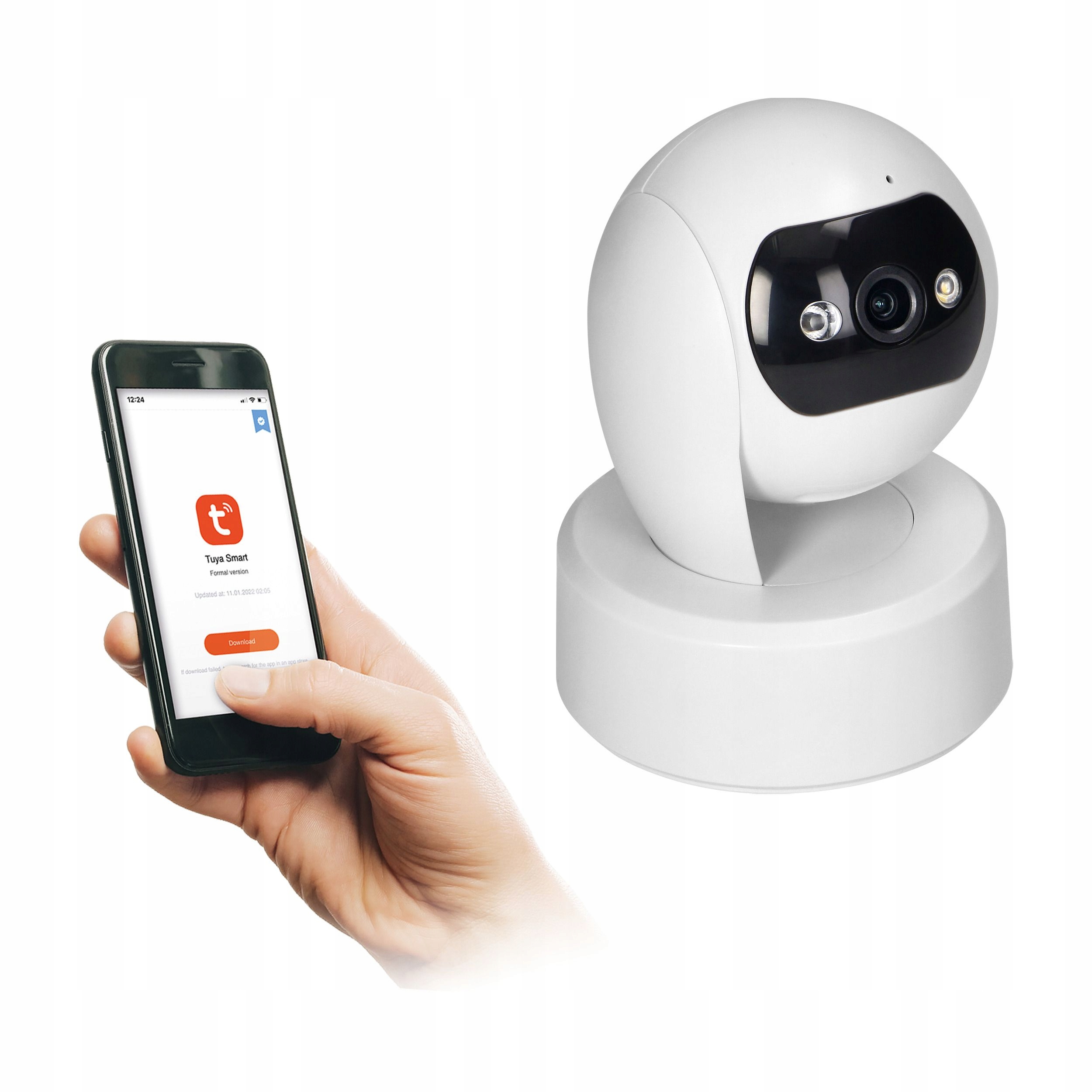 Vnitřní otočná kamera Tuya Smart Wi-Fi 4MP