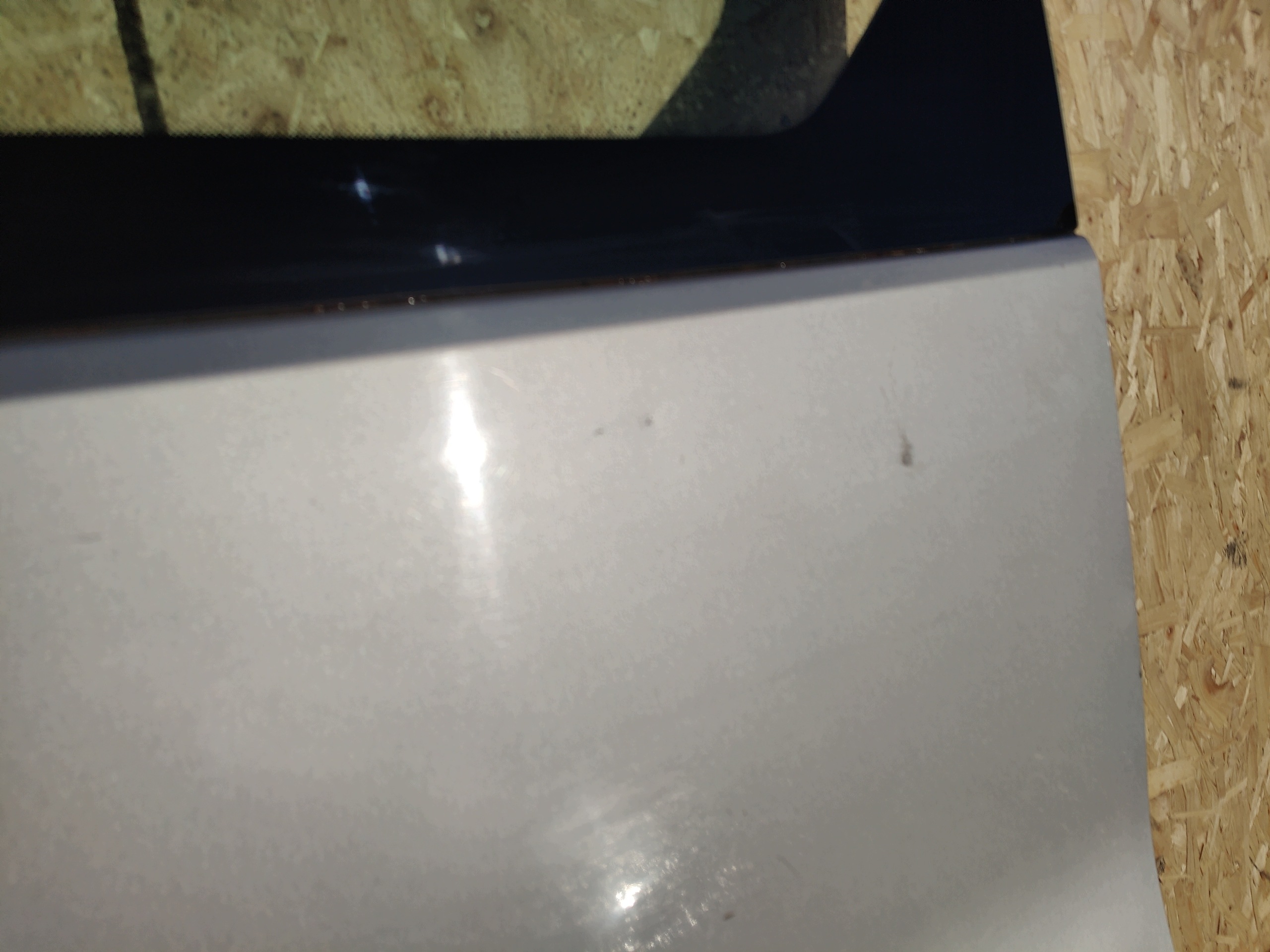 TRAFIC III VIVARO B door side sliding right silver complete window