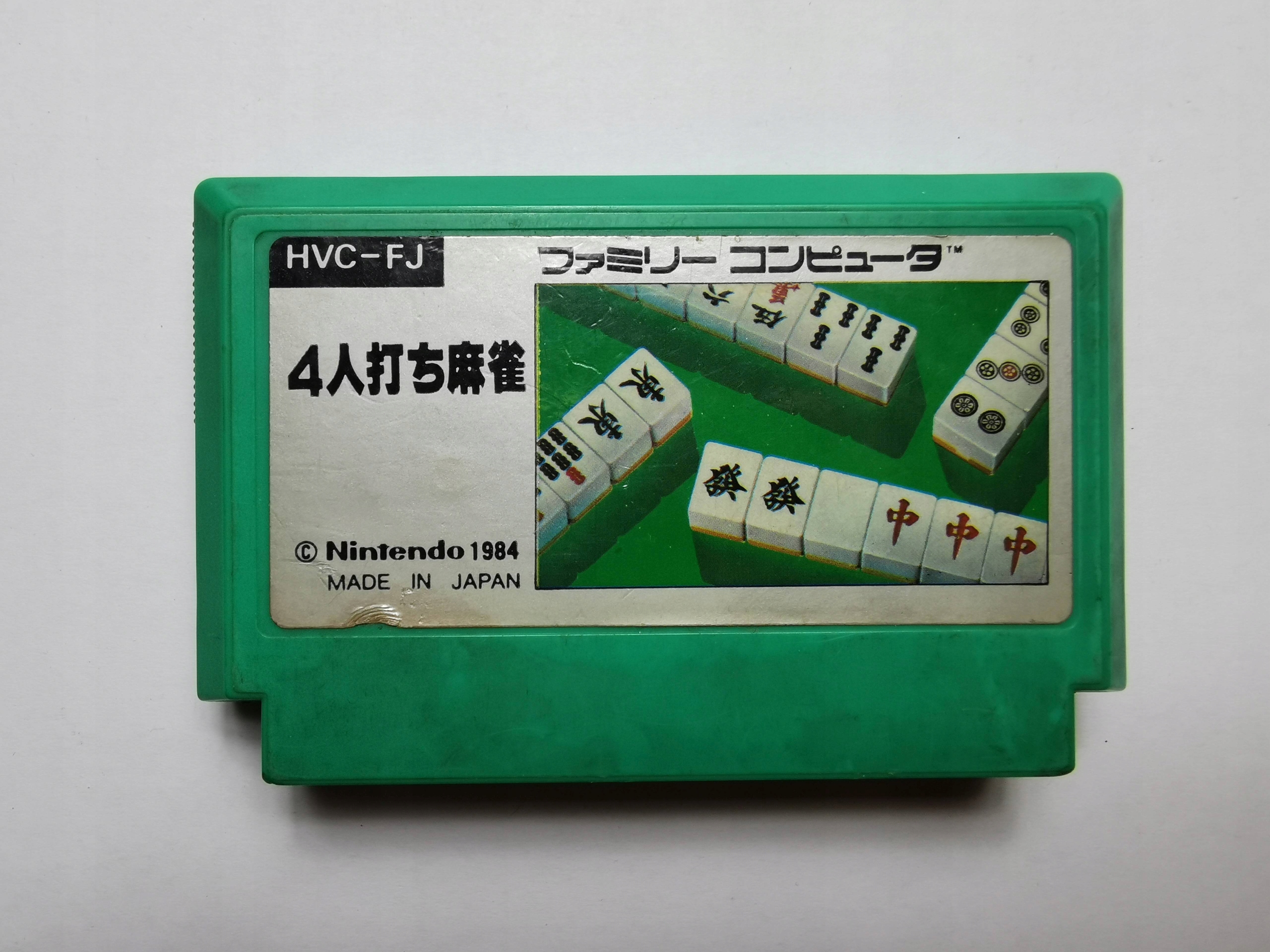 Famicom (NES) - Mah-Jong - Japońska