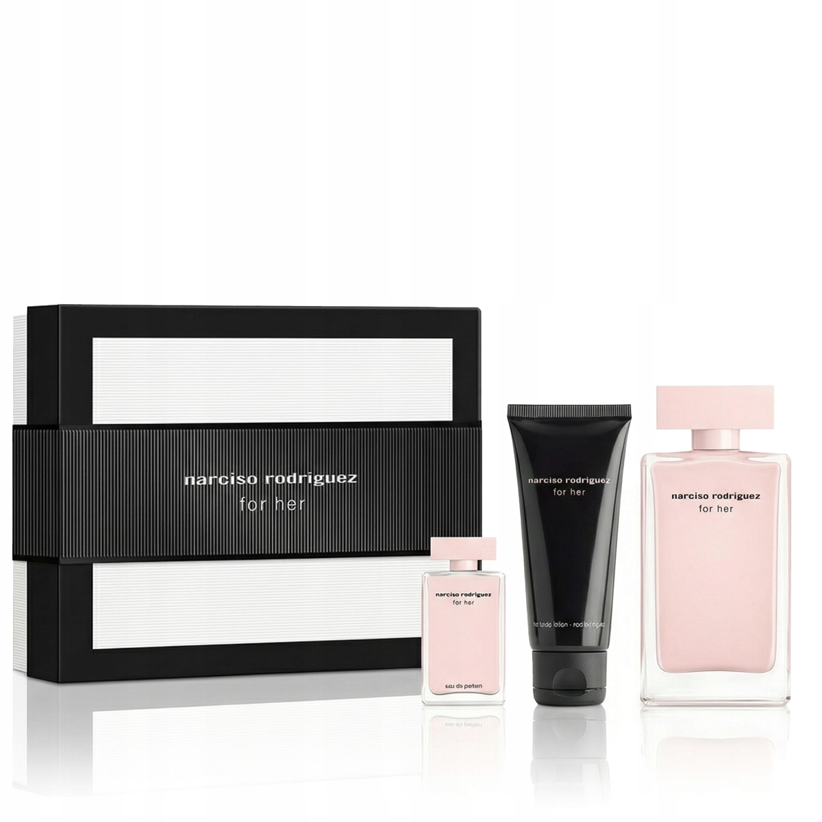 Narciso Rodriguez For Her Edp 100 ml Edp Mini 10 ml Bl 50 ml W