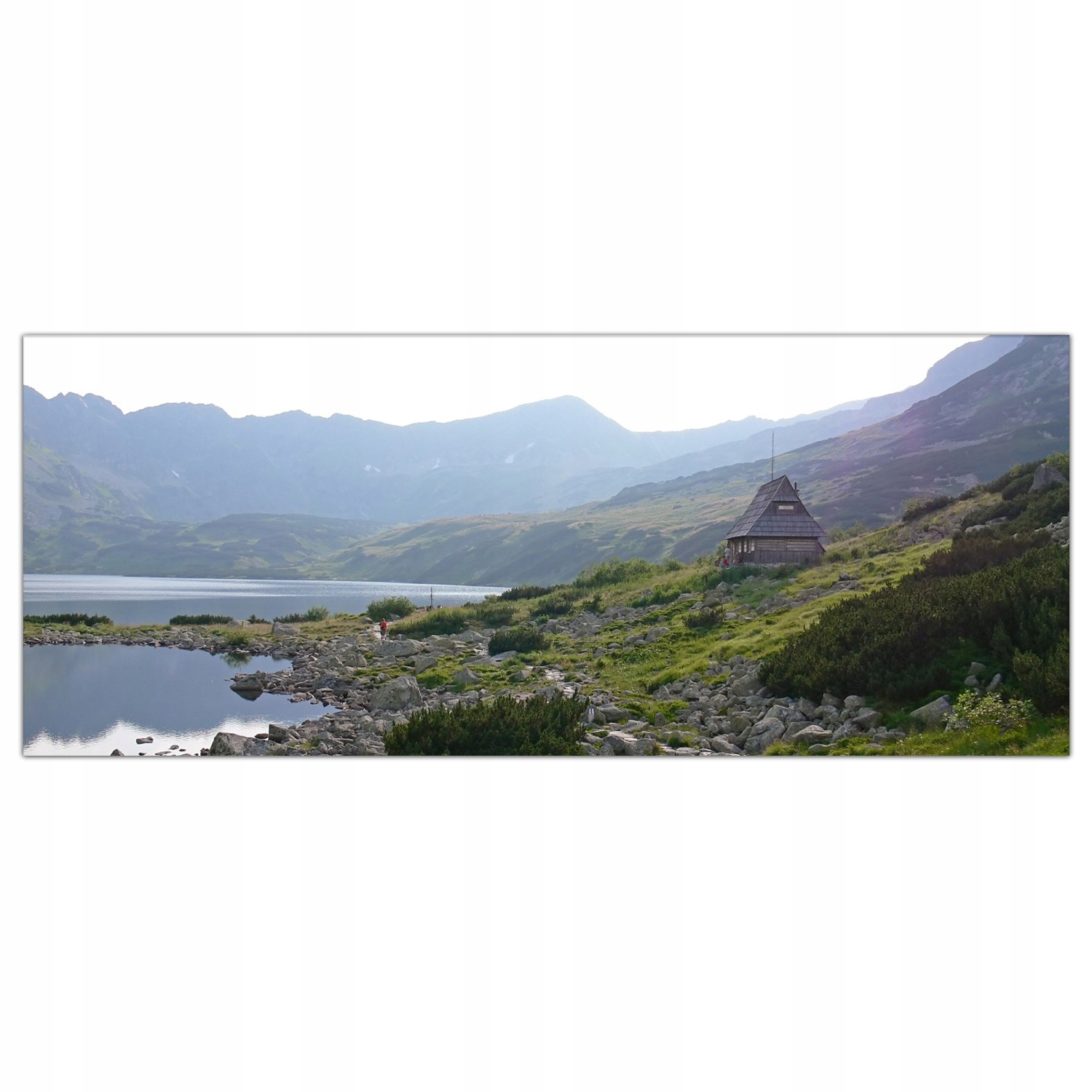 

Obraz Szklany Foto-obraz Dom Góry Natura 125x50