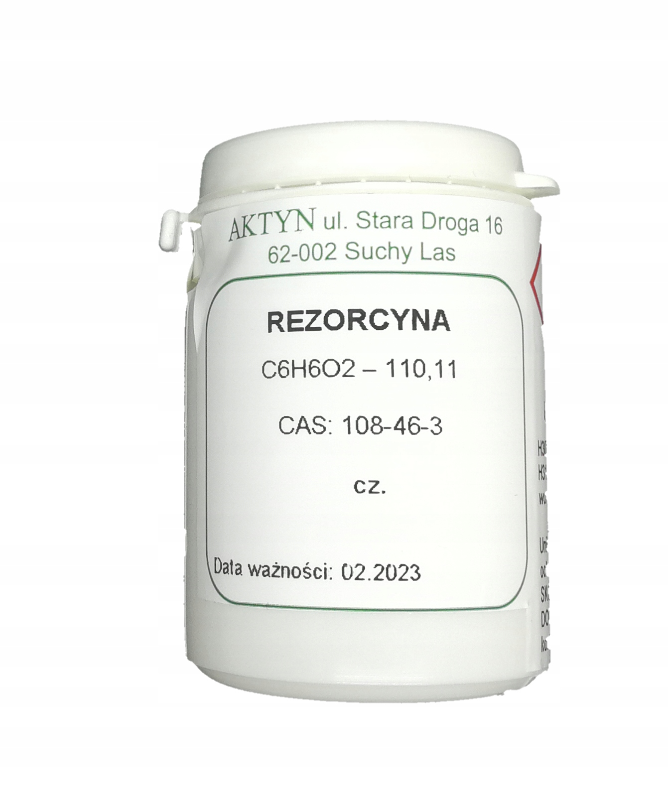 

Rezorcyna czysta 25g